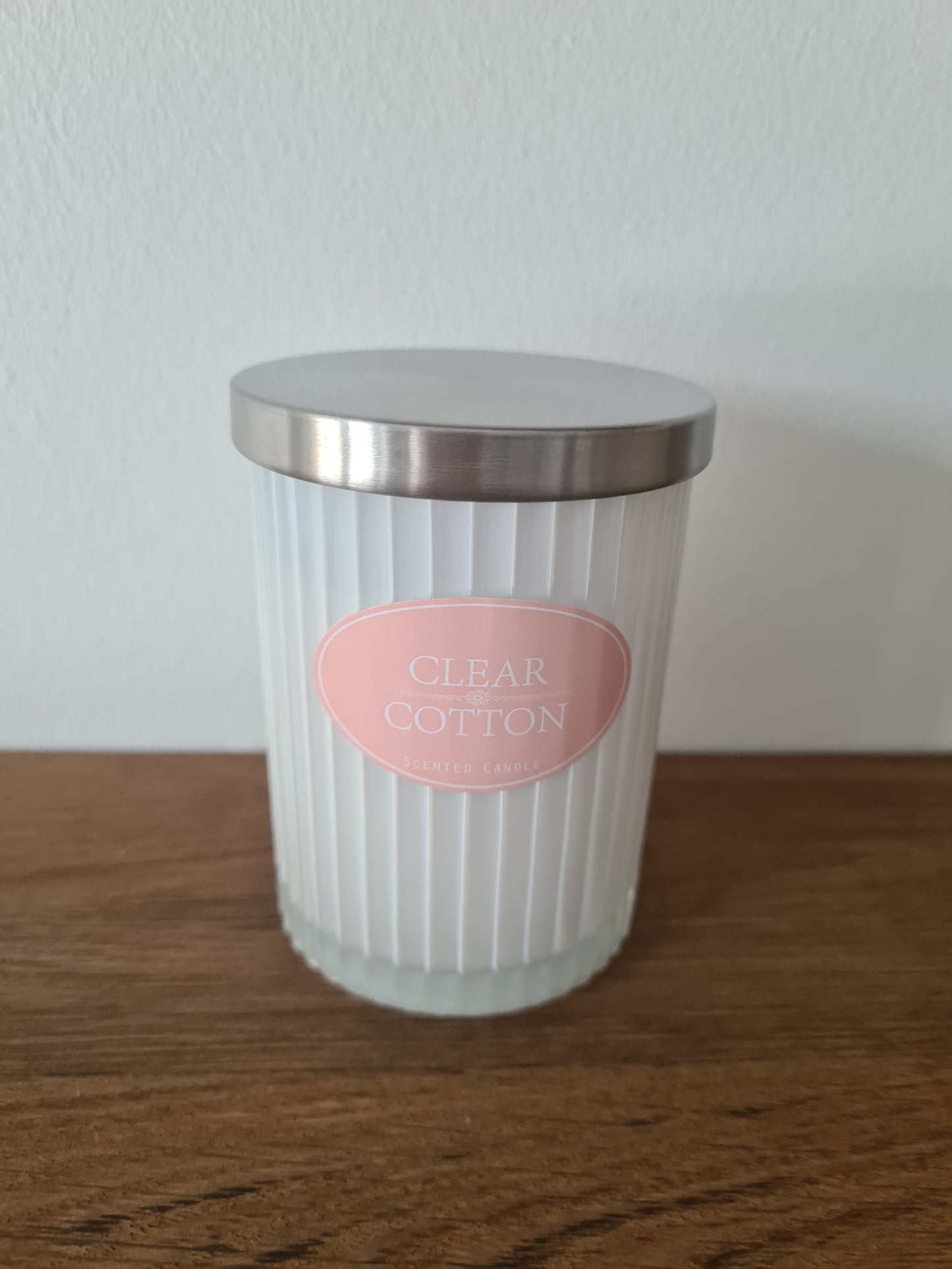 Duftlys "CLEAR COTTON"